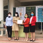 Dược Phẩm Hải Linh trao tặng Gel rửa tay miễn phí phòng, chống dịch COVID-19